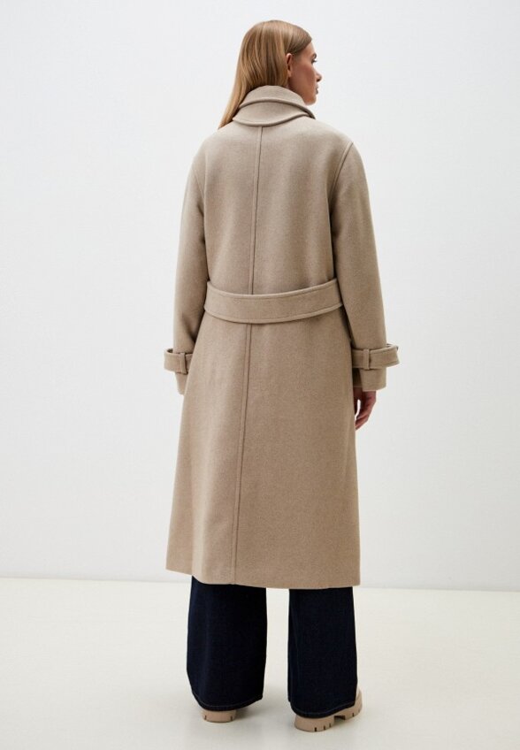 Пальто однобортное Sela