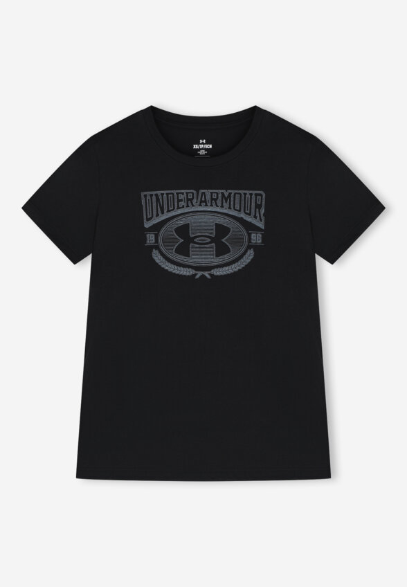 Футболка женская Under Armour Varsity, Черный