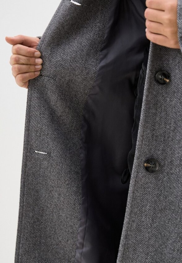 Пальто однобортное Ovelli