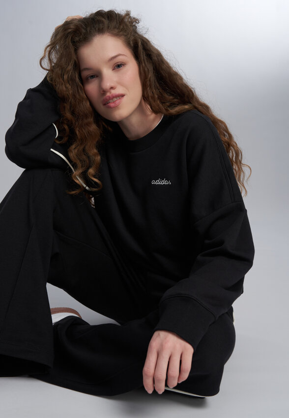 Свитшот женский Adidas, Черный