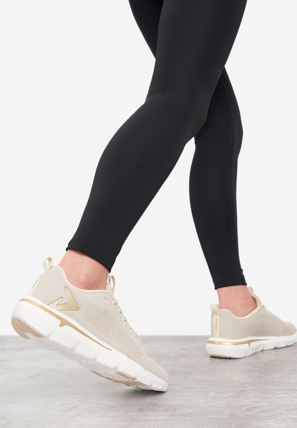 Кроссовки женские Demix Burn Knit, Бежевый
