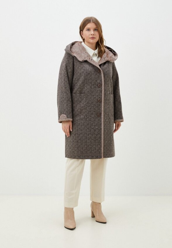 Пальто однобортное Louren Wilton