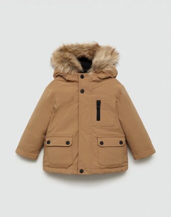 Куртка утепленная Mango Kids детям