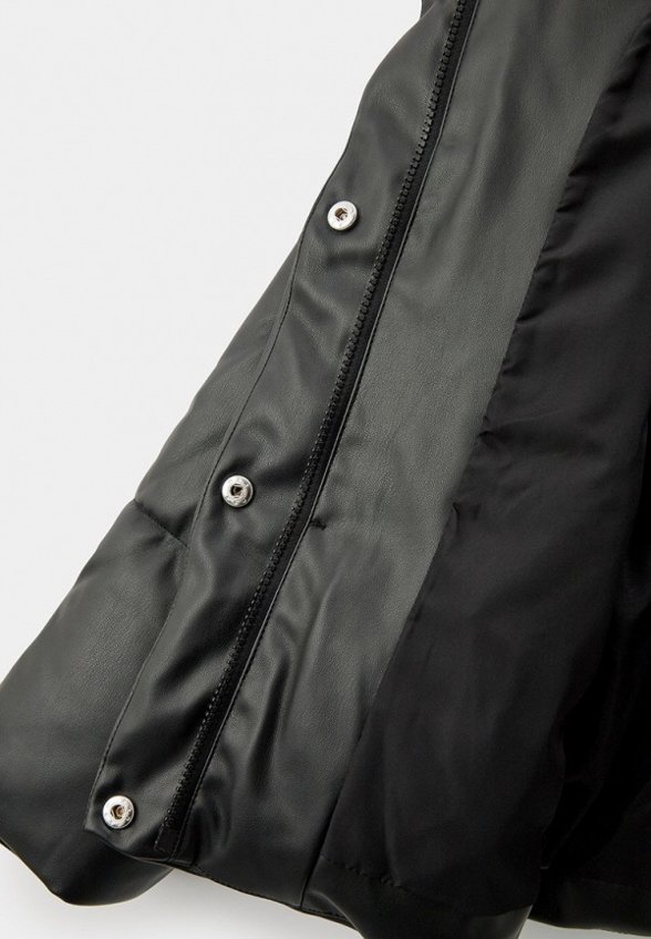 Куртка кожаная утепленная O'STIN