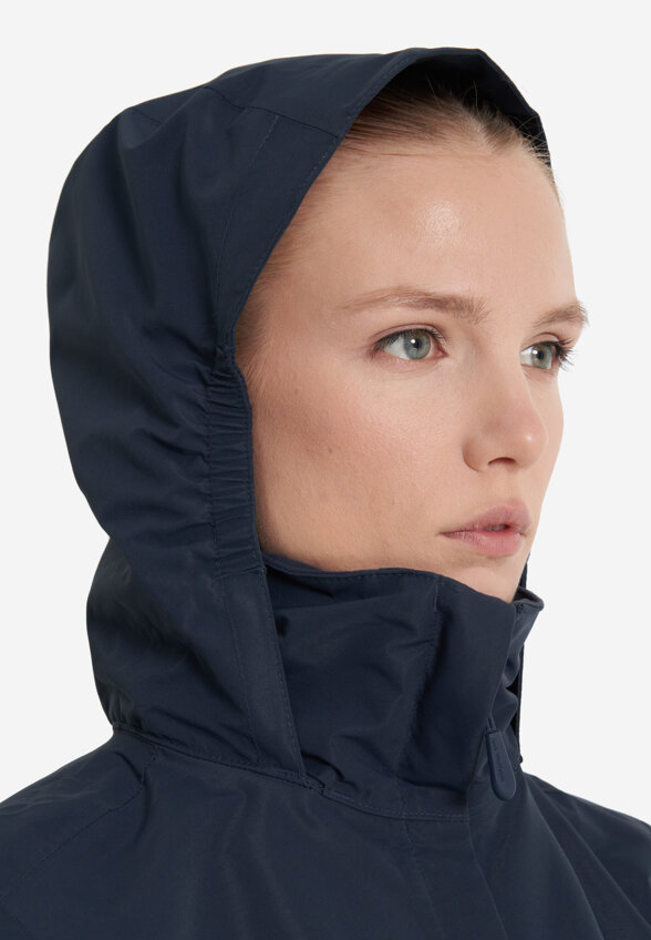 Куртка мембранная женская Jack Wolfskin Stormy Point, Синий