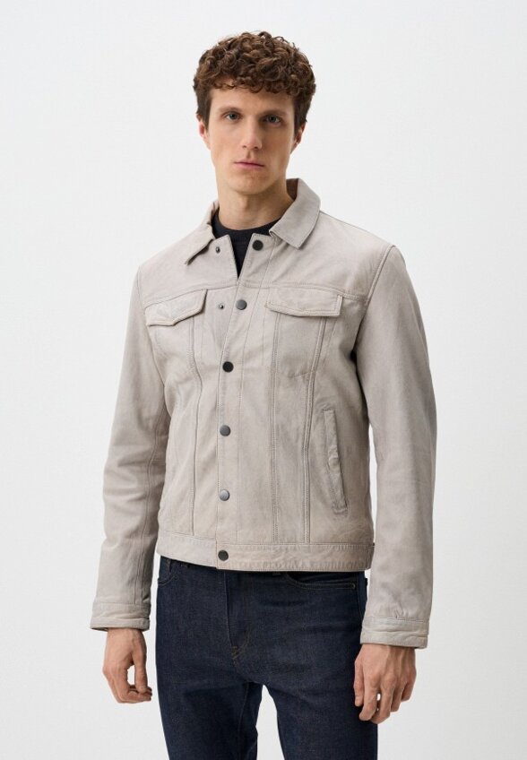 Куртка кожаная Jorg Weber