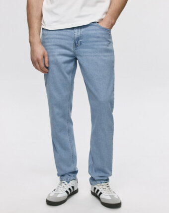 Джинсы SLIM FIT со средней посадкой мужчинам