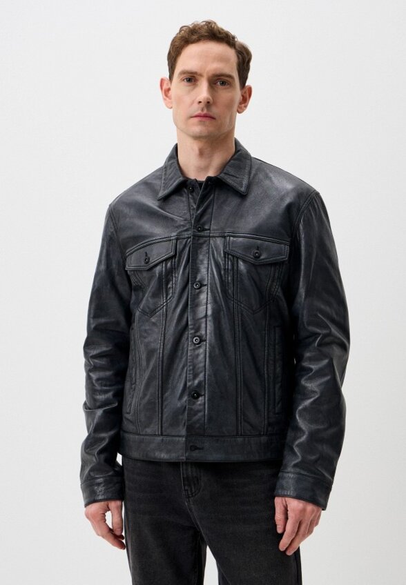 Куртка кожаная Jorg Weber