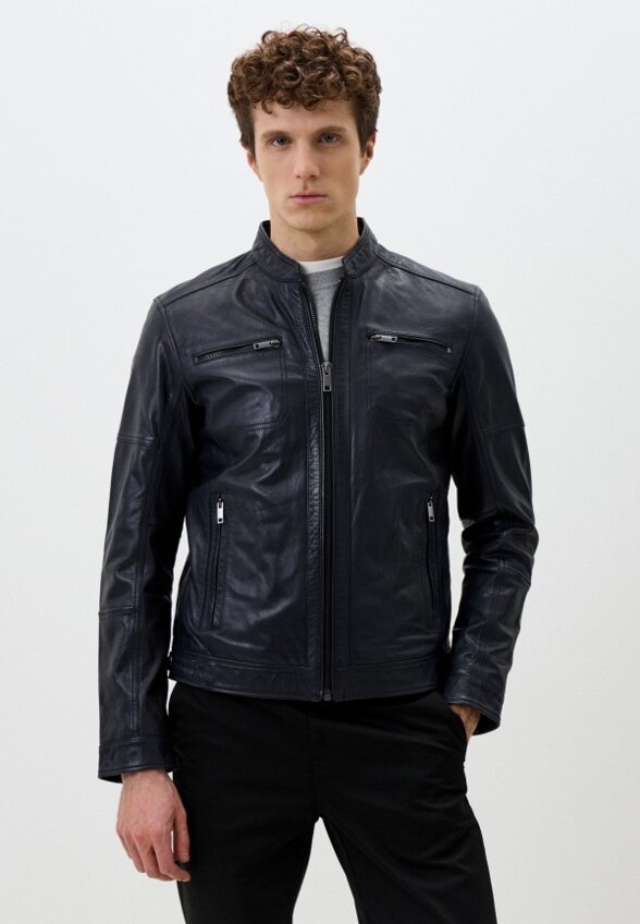 Куртка кожаная Urban Fashion for Men
