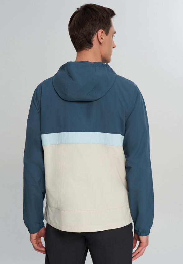 Ветровка мужская Columbia Spire Valley Hooded Windbreaker, Синий