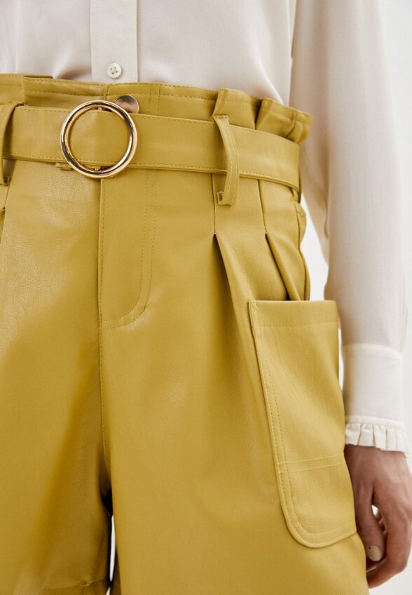 Шорты кожаные Goldrai