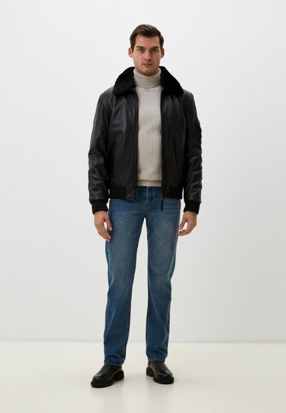 Куртка кожаная Jorg Weber