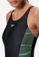 Купальник слитный женский Speedo Placement Medalist, Черный5  - превью