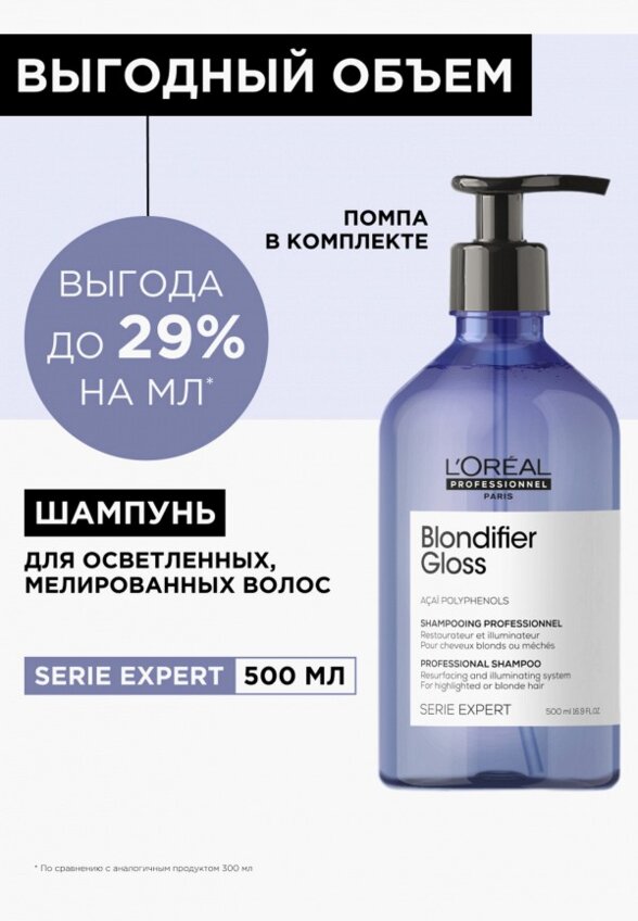 Шампунь для светлых волос L'Oreal Professionnel