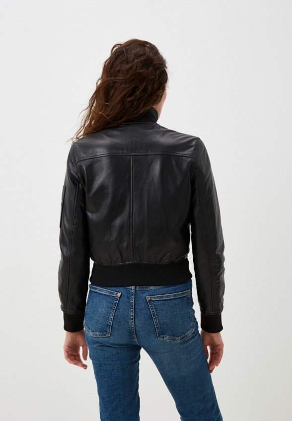 Куртка кожаная Снежная Королева