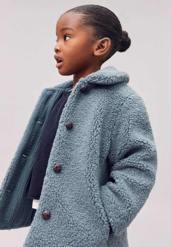 Куртка меховая Mango Kids