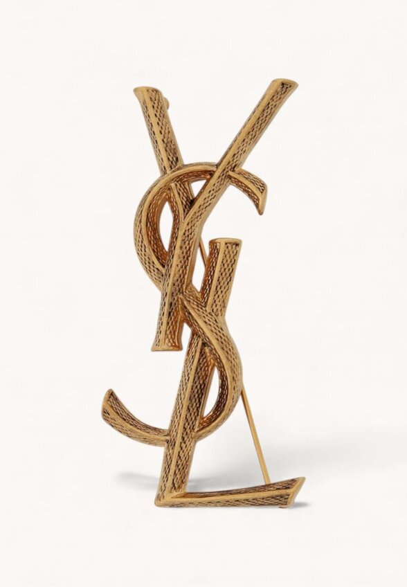 Saint Laurent Brooch