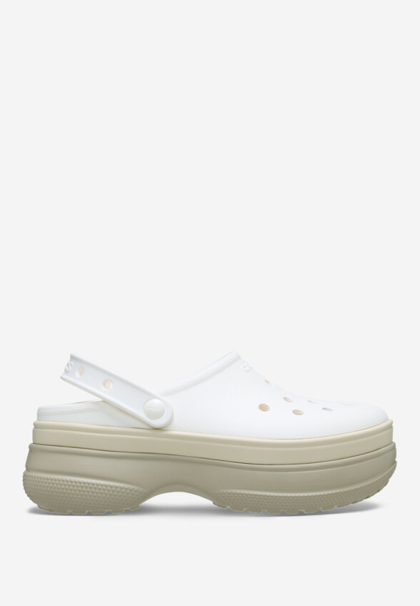 Сабо женские Crocs Classic Stacked, Белый