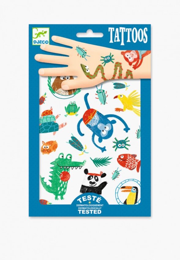 Временные татуировки Djeco