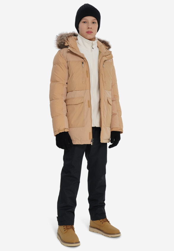 Куртка утепленная детская Columbia Marquam Peak Fusion II Parka, Желтый