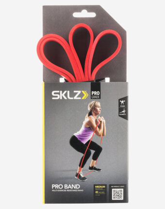 Эспандер-лента SKLZ Bands Medium, Красный женщинам