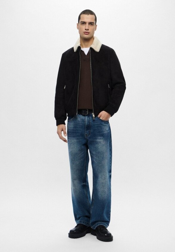 Куртка кожаная Liu Jo Uomo