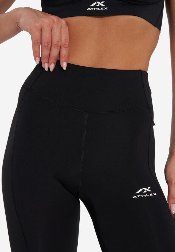 Легинсы компрессионные женские Athlex, Черный