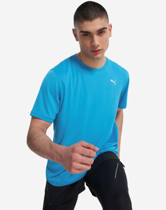 Футболка мужская PUMA Graphics Running Faster, Голубой женщинам