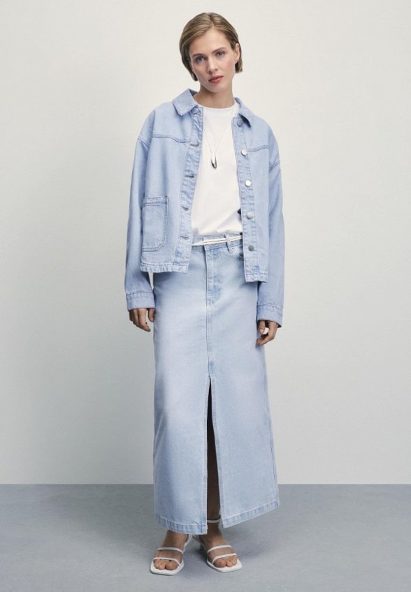 Рубашка джинсовая Zarina