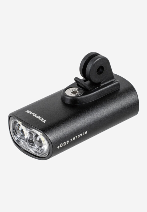 Фонарь передний Topeak Headlux 450 USB, Черный