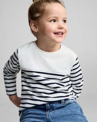 Лонгслив Mango Kids детям