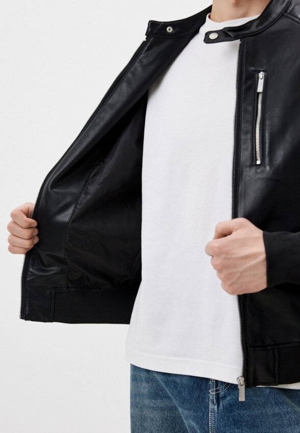 Куртка кожаная Terranova