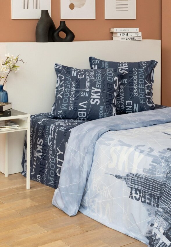 Постельное белье 2-спальное Унисон