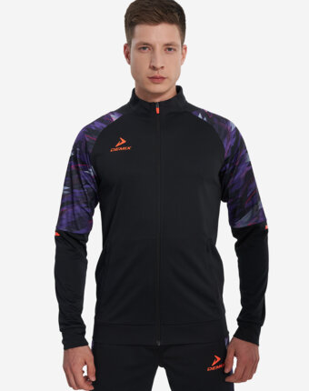 Джемпер футбольный мужской Demix Playmaker, Черный женщинам