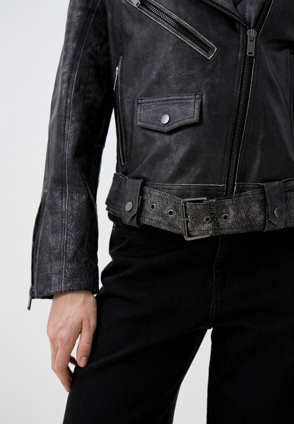 Куртка кожаная Снежная Королева