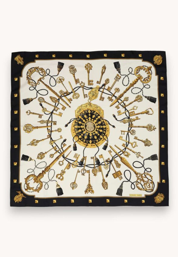 Hermes Silk Scarf