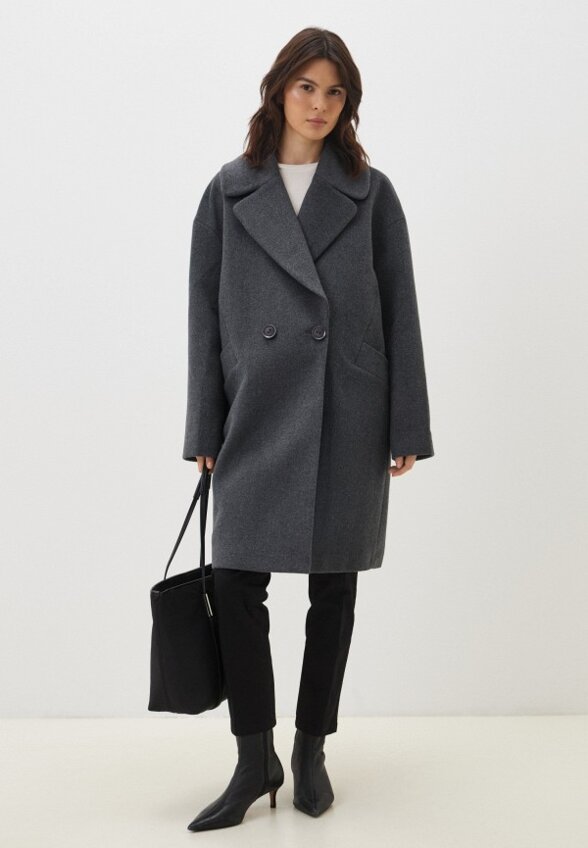 Пальто-кокон Sei Unica