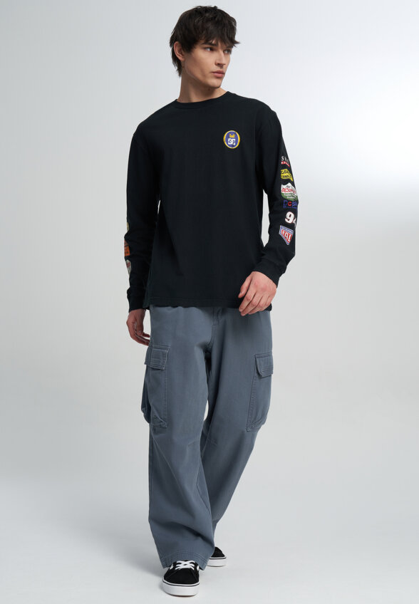 Лонгслив мужской DC Shoes All Gas, Черный