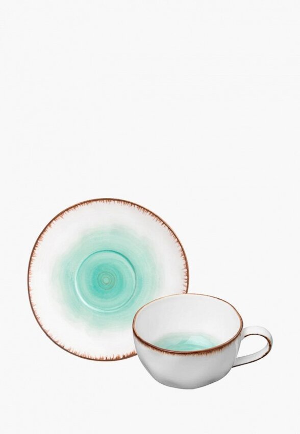 Чашка с блюдцем Elan Gallery