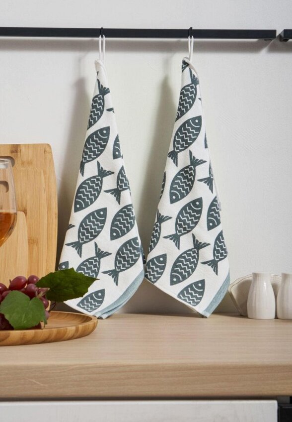 Набор полотенец кухонных Sanpa