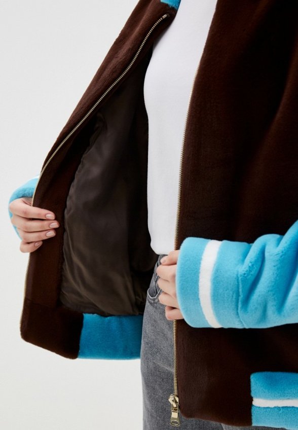 Бомбер меховой Alef