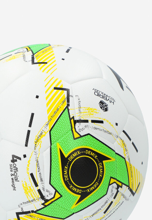 Мяч футбольный Demix DF600 Junior, Белый