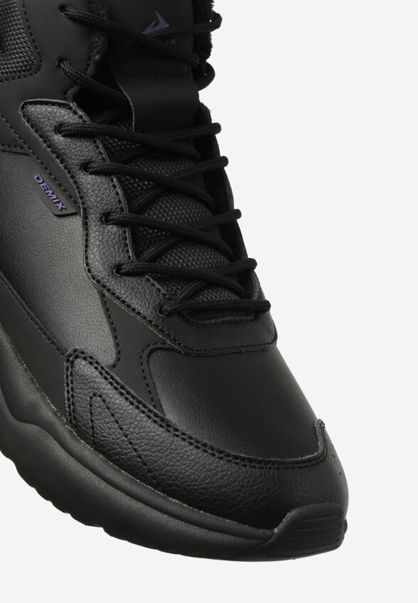 Кроссовки утепленные женские Demix Neo Bubble Mid, Черный