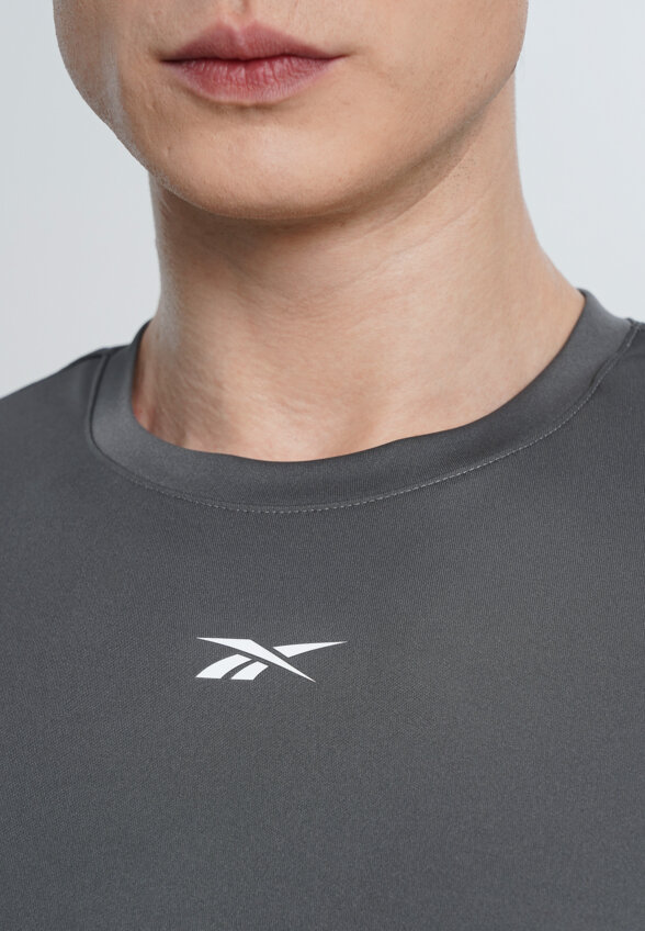 Лонгслив мужской Reebok, Серый