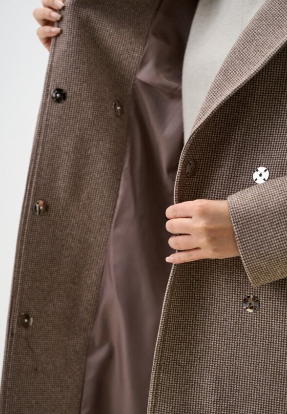 Пальто однобортное Снежная Королева