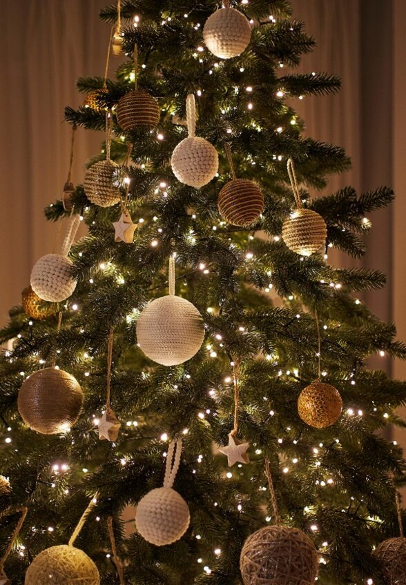 Набор елочных украшений Tkano