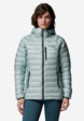 Пуховик женский Columbia Arctic Crest Down Hooded Jacket, Голубой3  - превью