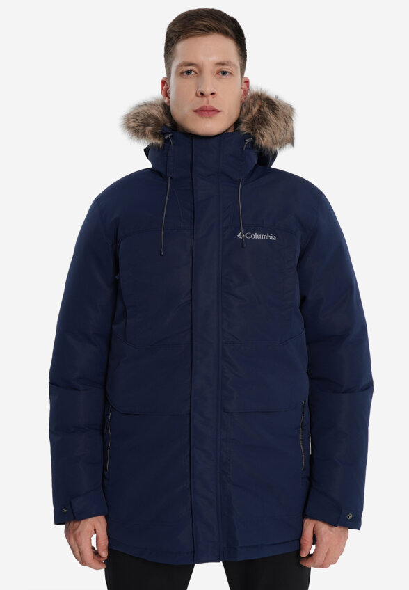 Пуховик мужской Columbia Marquam Peak III Parka, Синий