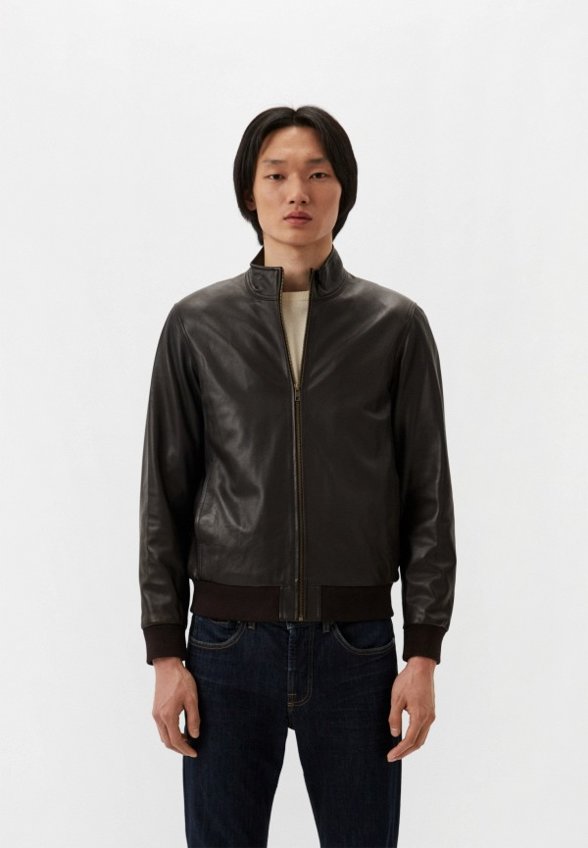 Куртка кожаная Serge Pariente