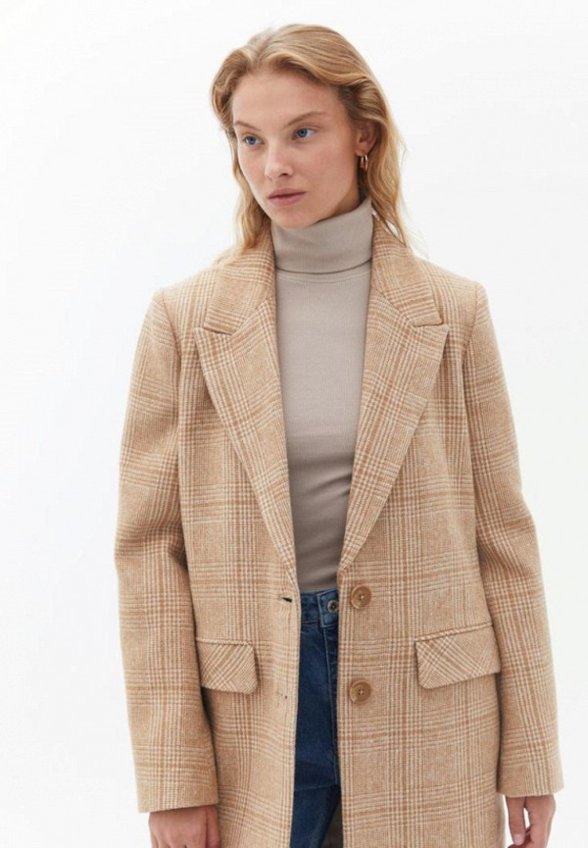 Пальто однобортное OXXO